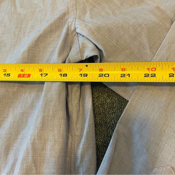 NWT J.Crew Ludlow Men's Blue Shirt with White Collar Size Medium - Picture 6 of 10